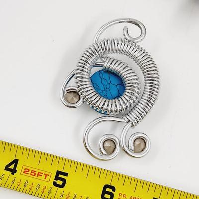 HANDCRAFTED TURQUOISE PENDANT