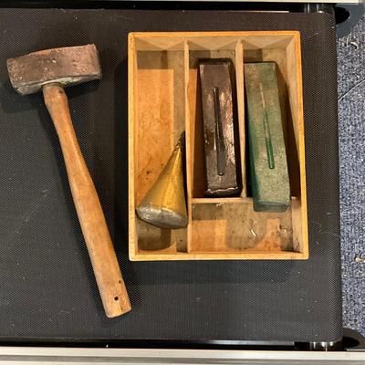 1780 Antique Hammer with Wedge