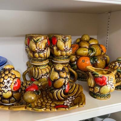 Vintage 60's Ardco Harvest 10 Piece Set