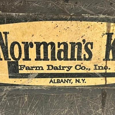 Pair of Norman's Kill Dairy Crates