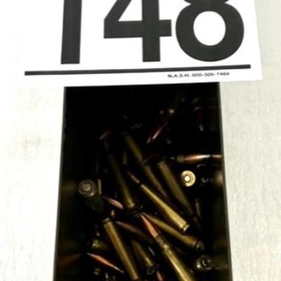 89 Rounds of 8mm Mauser Ammo (NO SHIPPING)