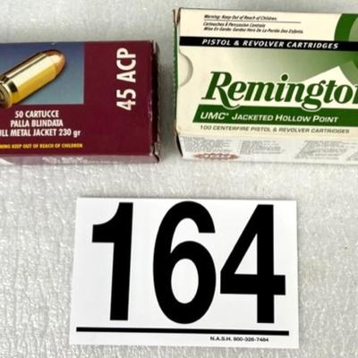 94 Rounds of .45 Ammo (NO SHIPPING)