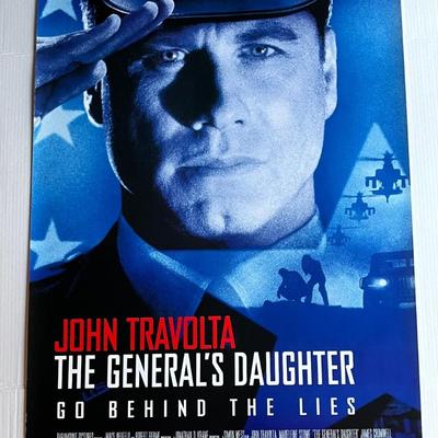 LOT 6: The General's Daughter Movie Poster - 1999