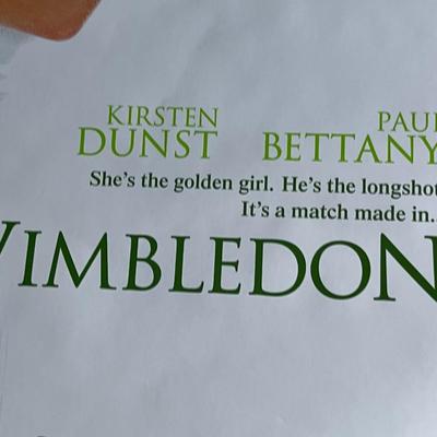 LOT 8: Wimbledon Movie Poster 2004 - 40