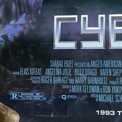 LOT 9: Cyborg 2 Movie Poster - 1993 - 40