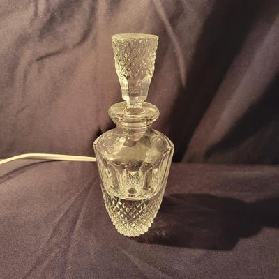 Crystal Lamp, Perfume Bottles and a Jar (LR-DW)