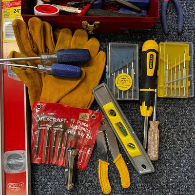1791 Tool Box Lot Assorted Hand Tools
