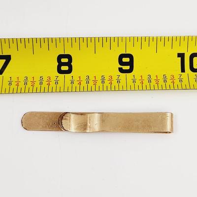 VINTAGE 1/20 12K GOLD FILLED TIE CLIP