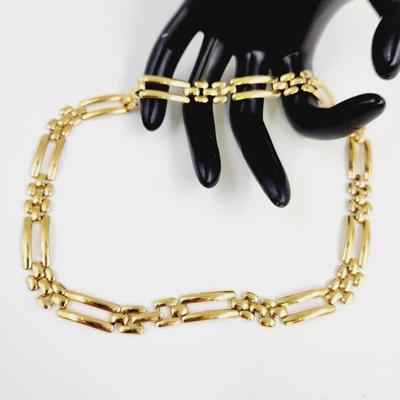 VINTAGE NAPIER GOLD TONED CHAIN NECKLACE