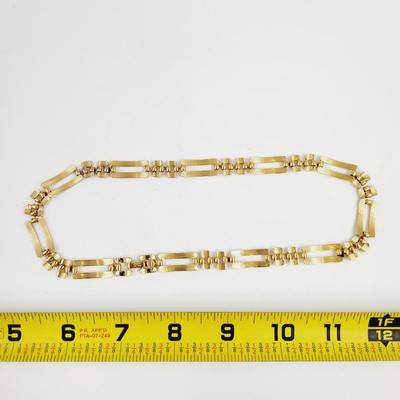 VINTAGE NAPIER GOLD TONED CHAIN NECKLACE