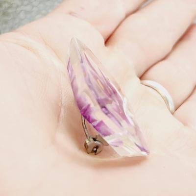 BEAUTIFUL IRIS RESIN PIN