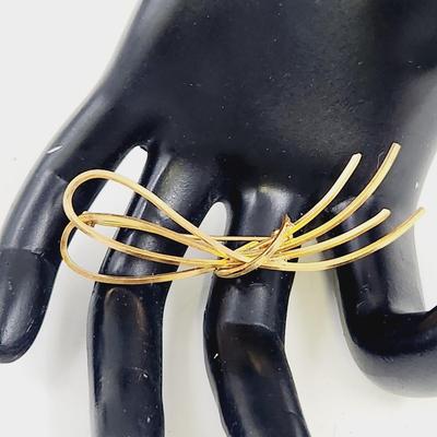 VINTAGE COROCRAFT 14K GOLD FILLED BROOCH