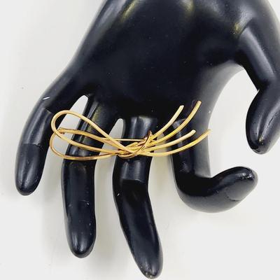 VINTAGE COROCRAFT 14K GOLD FILLED BROOCH