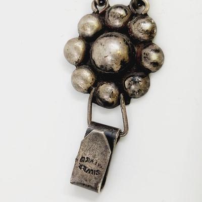 MEXICAN SILVER FLOWER BRACELET