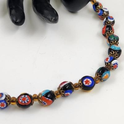 VINTAGE MURANO VENETIAN GLASS NECKLACE