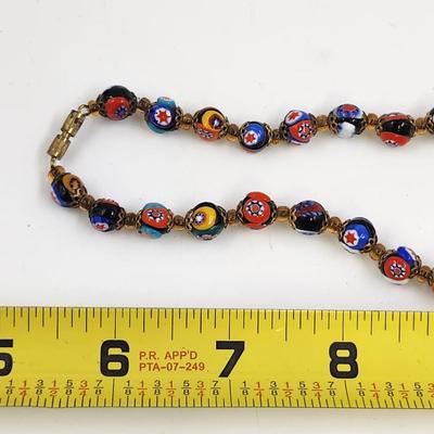 VINTAGE MURANO VENETIAN GLASS NECKLACE