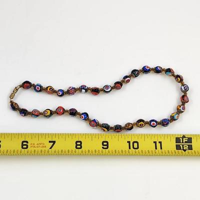 VINTAGE MURANO VENETIAN GLASS NECKLACE
