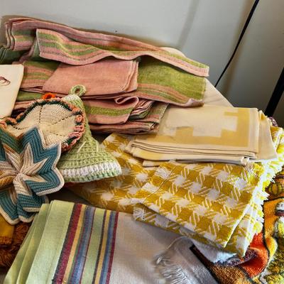 Various Colored Table Linens 