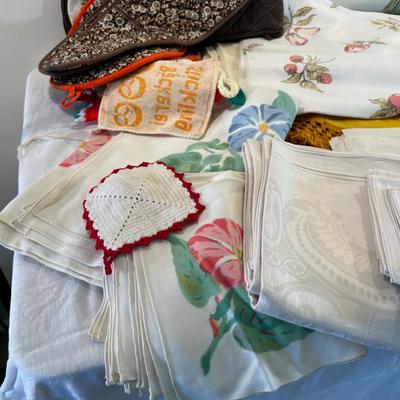 Various Colored Table Linens 