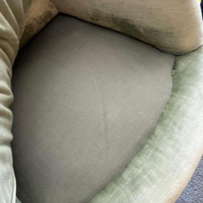 Lovely Set of Mint Green with Blue Back, Down Cushion. 