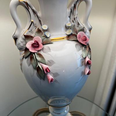 Swans and Roses Table Lamp 