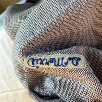 Vintage Letter Sweater Utah Woolen Mills 1948 "DM" 
