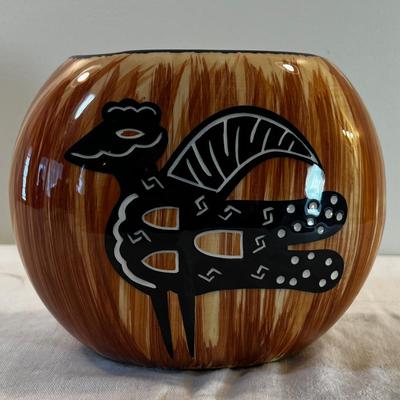 Maw Paw Pottery Tucson AZ Thunderbird Native American 