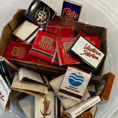 Vintage Matches including Union Pacific
