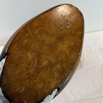 Carved Wood Duck  Pretty!