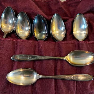 Set of 12 Community Plate Dinner Spoons