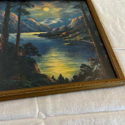 Vintage Tent Camping by the River