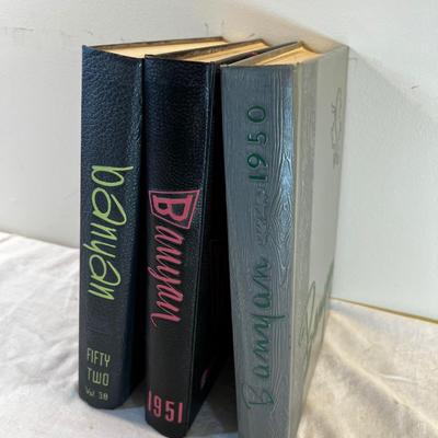 3 BANYAN Year Books (BYU) 