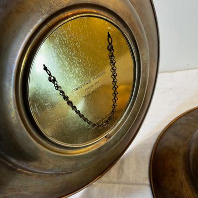 Large Blue Boy and Red Boy Plaques 