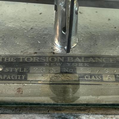 Pharmacy Balance Scale by TORSION BALANCE CO. 