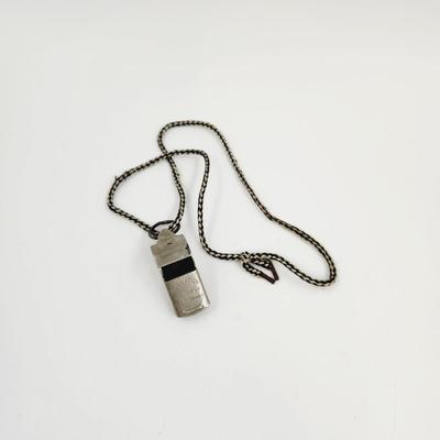 VINTAGE US ARMY SOLID BRASS REGULATION WHISTLE