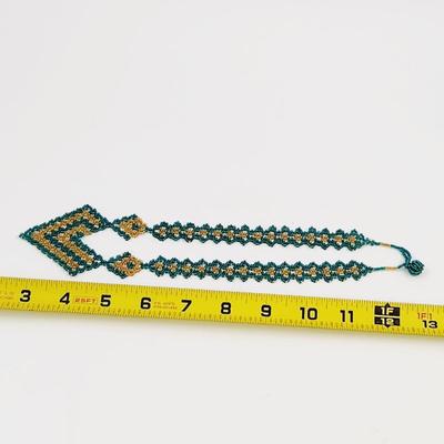 HANDCRAFTED SEED BEAD NECKLACE