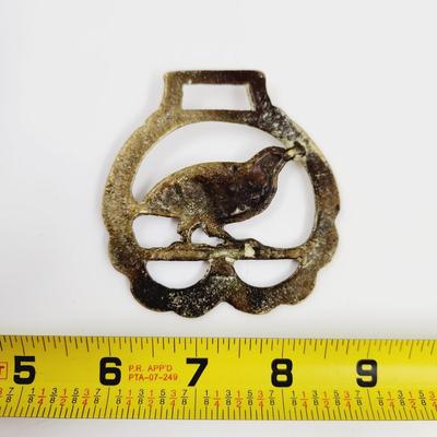NEAT SOLID BRASS BIRD COLLECTABLE