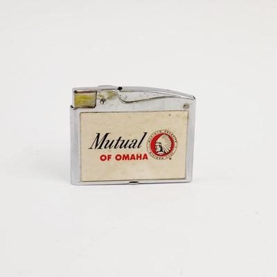 VINTAGE DE LUXE BUTANE TOPEKA ADVERTISEMENT LIGHTER