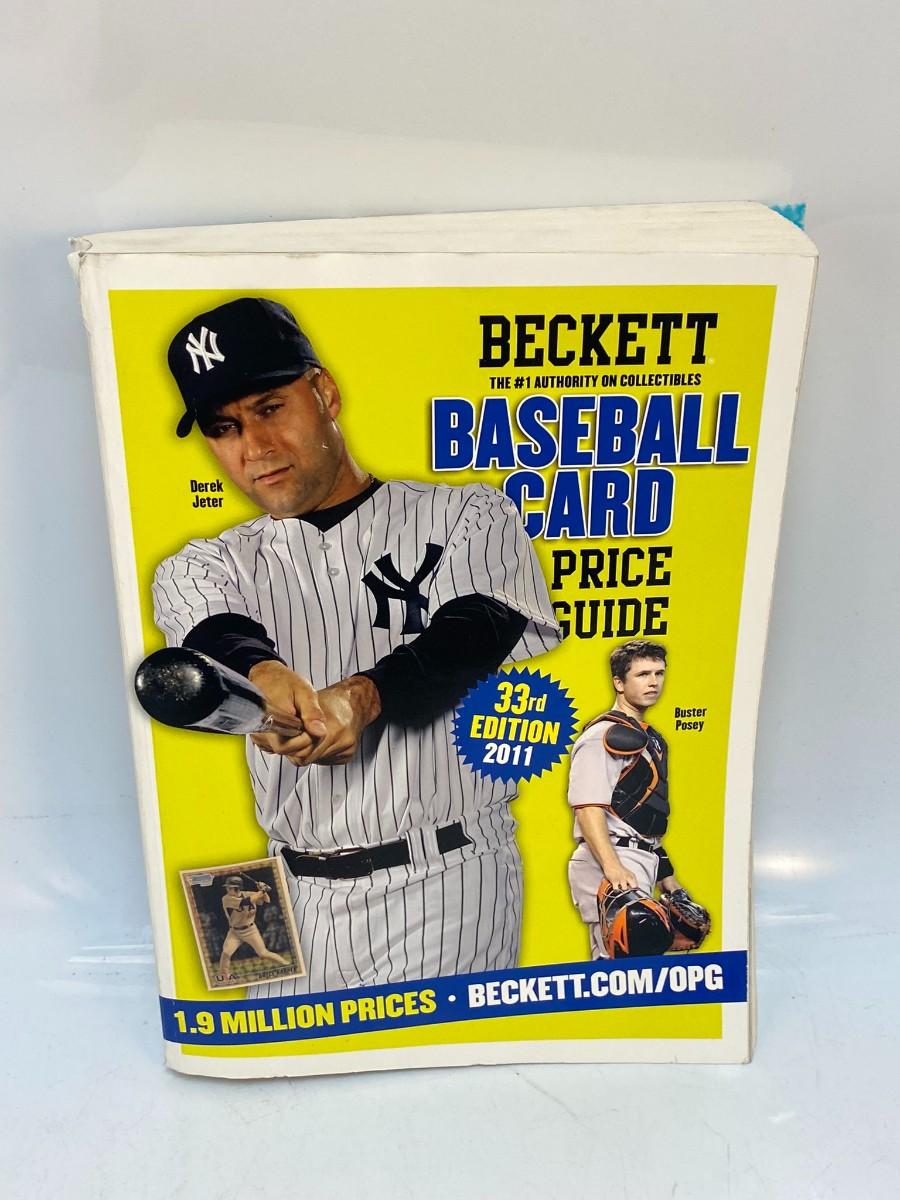 2011 Beckett Baseball Card Price Guide Book