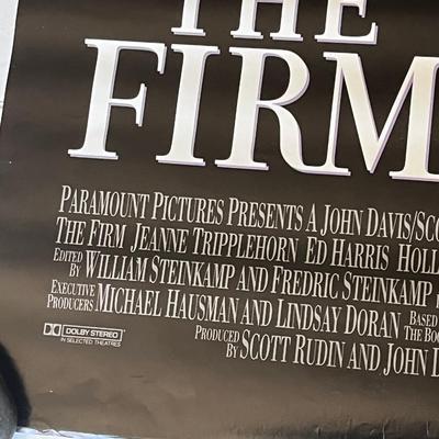 LOT 25: The Firm Movie Poster - 1993 - 40