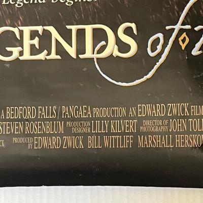 LOT 26: Legends of theFall Movie Poster - 1994 - 40