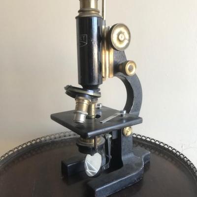 Vintage Nachet Paris microscope 75138