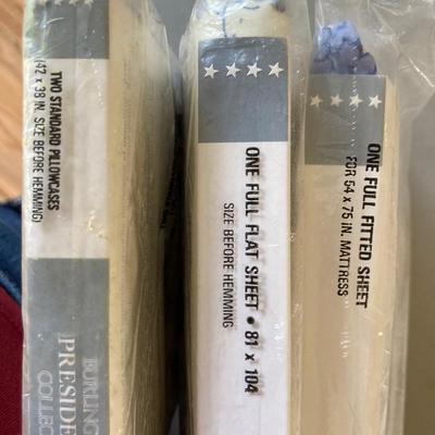 NEW Burlington Presidential Collection Waverly full size sheet set with pillowcases