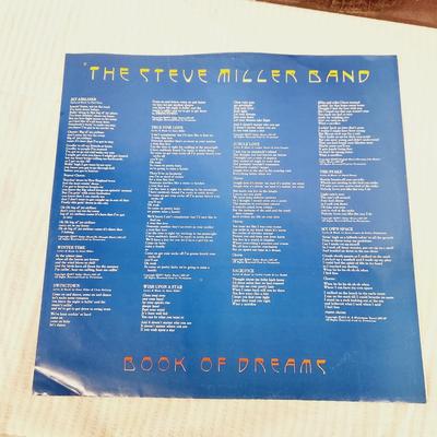 STEVE MILLER BAND - BOOK OF DREAMS LP
