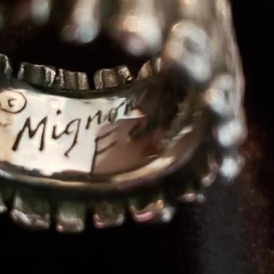 Mignon Faget Sterling Fences Ring