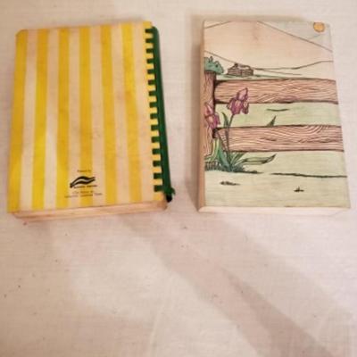Lot of 2 vintage cookbooks