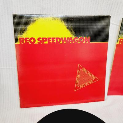 REO SPEEDWAGON - A DECADE OF ROCK N ROLL DOUBLE LP