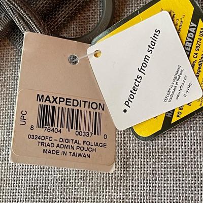 Maxpedition 0324DFC Triad Admin Pouch (Digital Foliage Camo) - New with tags