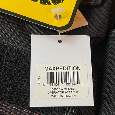 Maxpedition Operator Tactical Attache #0605B - New with tags