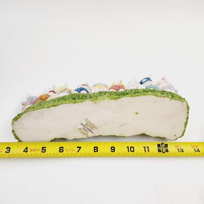 HAPPY EASTER PLASTIC RESIN DECOR